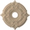 Ekena Millwork Attica PVC Medallion (Canopies up to 5 5/8"), 16"OD x 3 1/2"ID x 1"P, UltraCover Satin Smokey Beige CMP16ATGBE - alternate 1